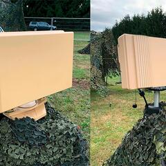 Radarsensoren stellen durch ihre Reichweite die Detektion von Drohnen, die keine Frequenzen abstrahlen, sicher. (Foto: FIFIATS)