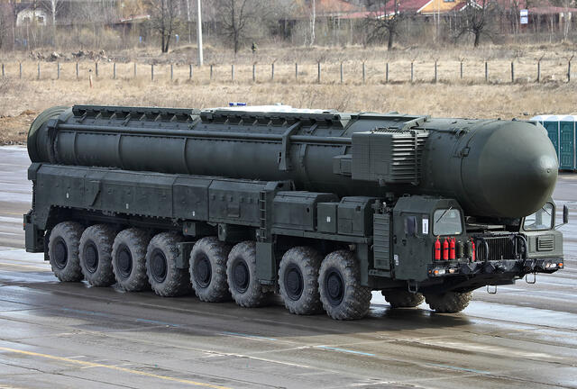 ODIN'S EYE spürt nicht nur ballistische Interkontinentalraketen wie die Topol-M, sondern auch neue Hyperschallobjekte auf. (Foto: Vitaly V. Kuzmin, CC BY-SA 4.0)