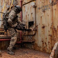 Schwierige Hindernisse sind für das Jagdkommando kein Problem. (Foto: Bundesheer)