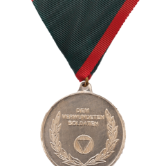 Verwundetenmedaille 2. Klasse BMLV Vorderseite (Foto: Peter Steiner)