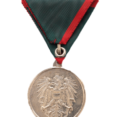 Verwundetenmedaille 2. Klasse BMLV Rückseite (Foto: Peter Steiner)