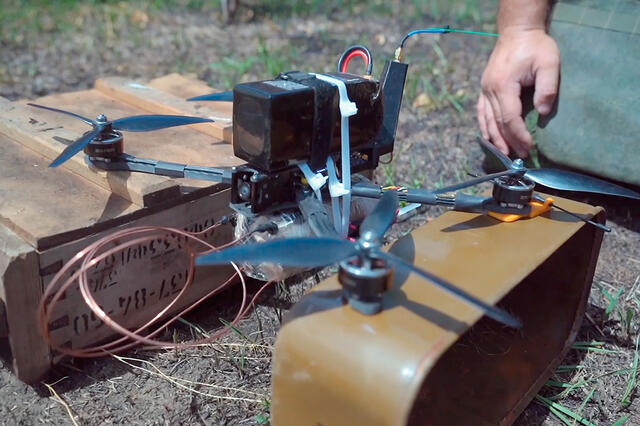 Eine FPV-Drohne der russischen Streitkräfte. (Foto: mil.rus; CC BY-SA 4.0)