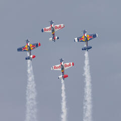 Display der Flying Bulls. (Foto: Bundesheer/Daniel Trippolt)
