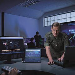 Die Cyber-Truppe begegnet Angriffen im Cyberraum. Das bedeutet: Sie beherrscht das volle Spektrum des Kampfes in Computernetzwerken (Verteidigung, Ausnützung, Angriff). (Foto: Bundesheer)