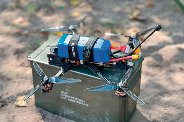 Eine Ukrainische FPV-Drohne. (Foto:  armyinform.com.ua; CC BY-SA 4.0) 