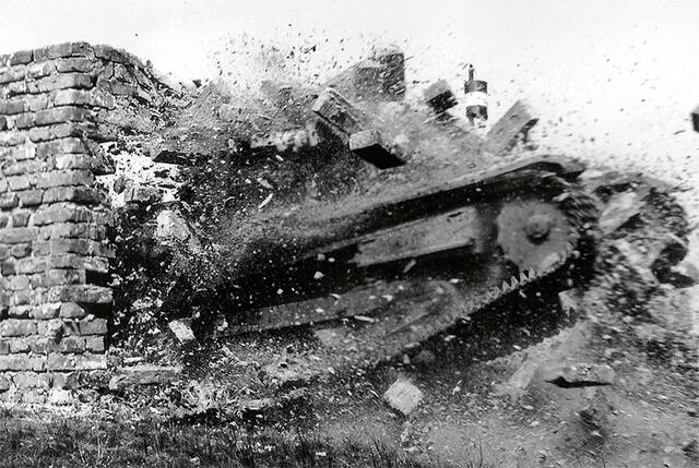 CV33/35 bei einer Vorführung. (Foto: Archiv URRISK)