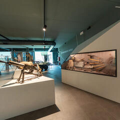 Blick in den großen Ausstellungssaal des Museums. (Foto: Museo Nazionale Storico degli Alpini)