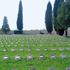 K. u. k. Kriegerfriedhof Fogliano di Redipuglia. (Foto: Österreichisches Schwarzes Kreuz; gemeinfrei)